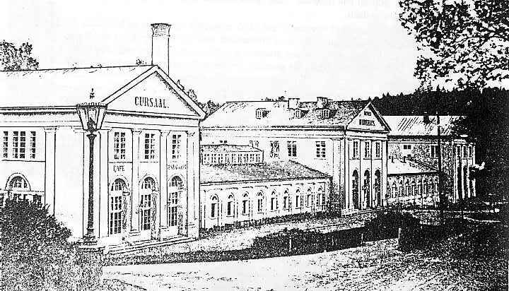 Das Neue Badehaus. 3. Vorgängerbau, ca. 1870