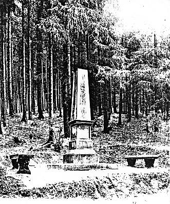 Goethv obelisk - Goethesitz
